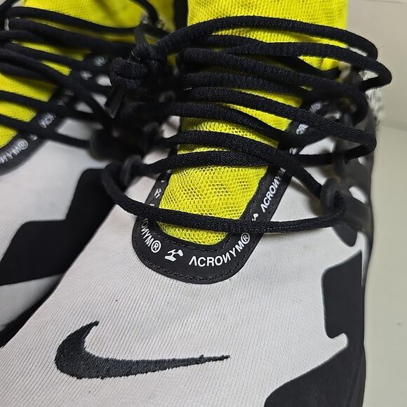 Nike Air Presto Mid Acronym Dynamic Yellow Mens Shoe Sz 9 Athletic Collab - Picture 10 of 11